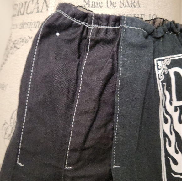 Vintage DIY Deftones mini skirt - Picture 6 of 8